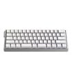 Wooting 60HE v2 preassembled silver aluminum, ANSI layout, split spacebar