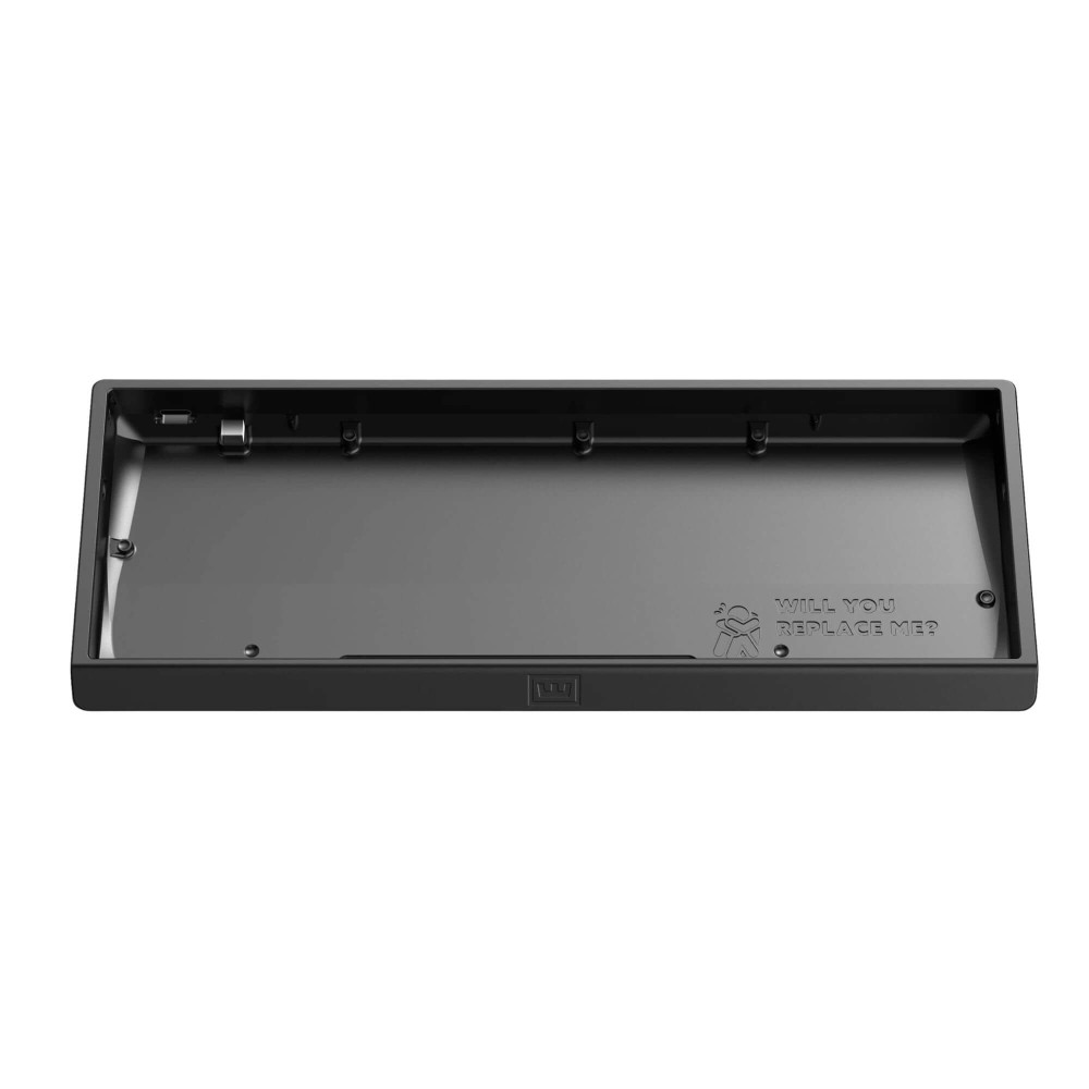 Wooting 60U v2 Aluminium Argenté ANSI Split Spacebar | 8K