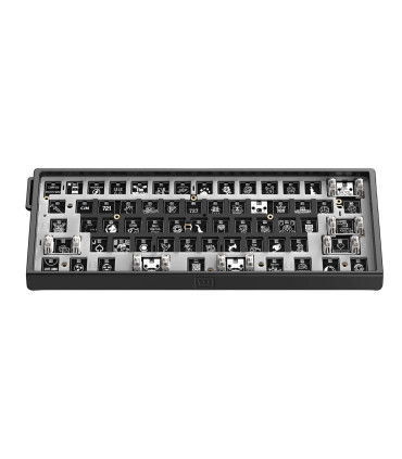 Wooting 60U v2 Aluminium Argenté ANSI Split Spacebar | 8K