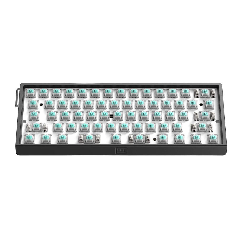 Wooting 60U v2 Aluminium Argenté ANSI Split Spacebar | 8K