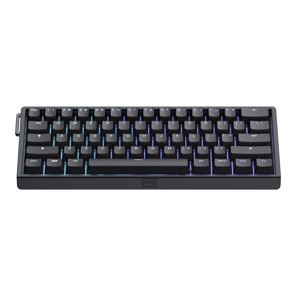 Wooting 60HE v2 preassembled plastic, ANSI layout, non-split spacebar