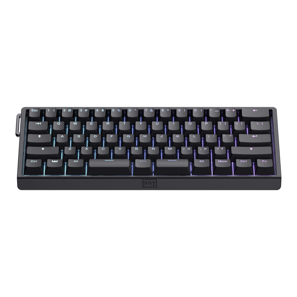Wooting 60U v2 barre d’espace en plastique ANSI split | Clavier de jeu 8K