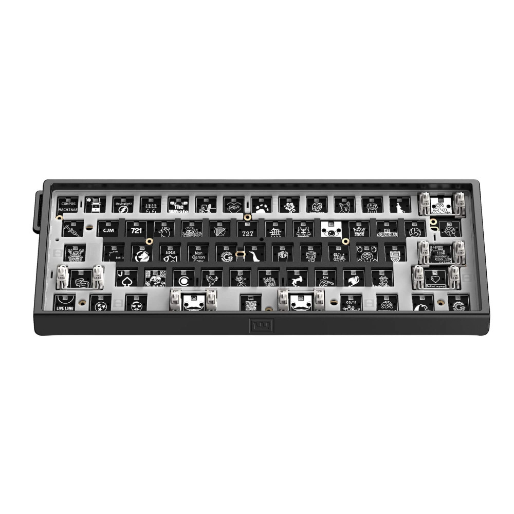 Wooting 60U v2 barre d’espace en plastique ANSI split | Clavier de jeu 8K