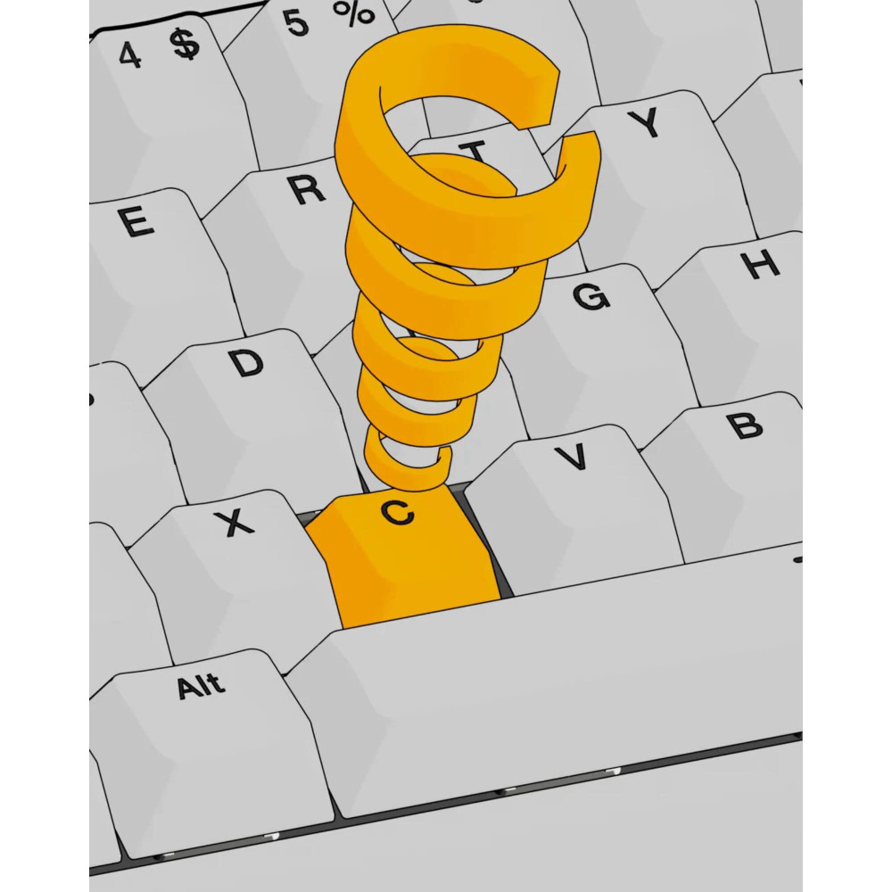 Wooting 60HE US-ANSI Linear60 – Clavier de jeu à déclenchement rapide