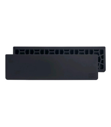 Wooting Repose-poignet 60 Juste Noir | Appuie-poignet en silicone