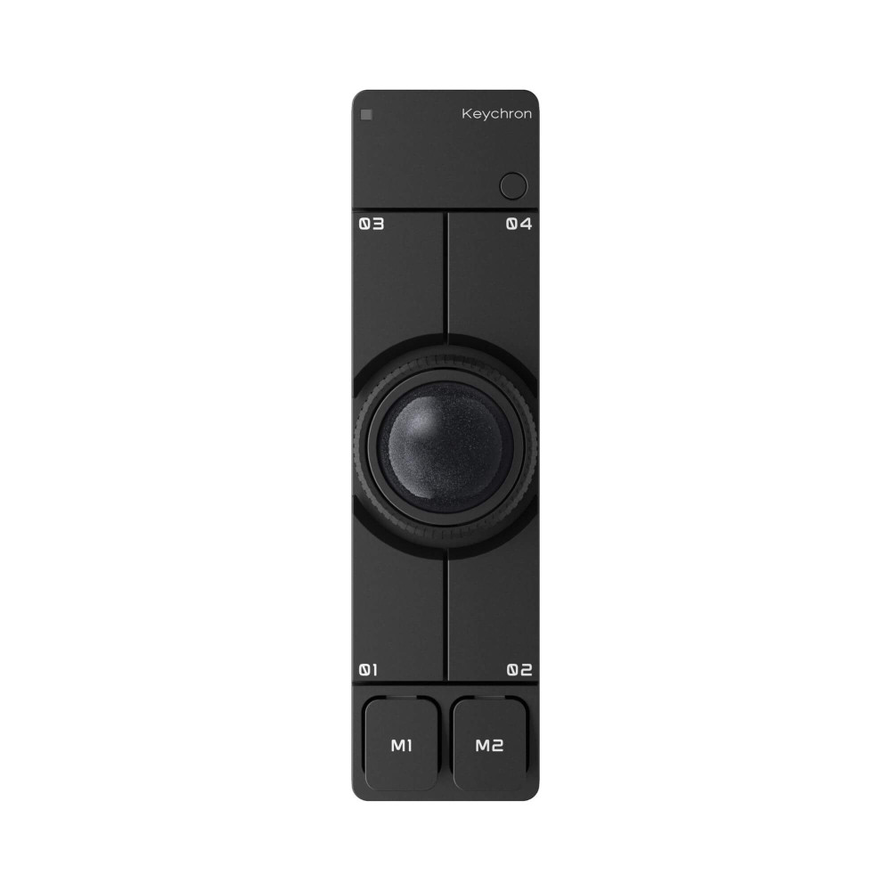Keychron Nape Pro Trackball sans fil Souris noire | studioCTRL