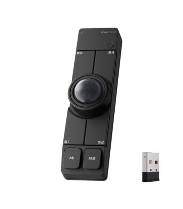 Keychron Nape Pro Wireless Trackball Mouse Black | studioCTRL
