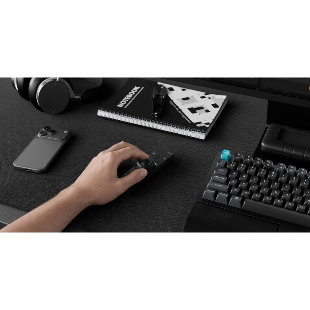 Keychron Nape Pro Trackball sans fil Souris noire | studioCTRL