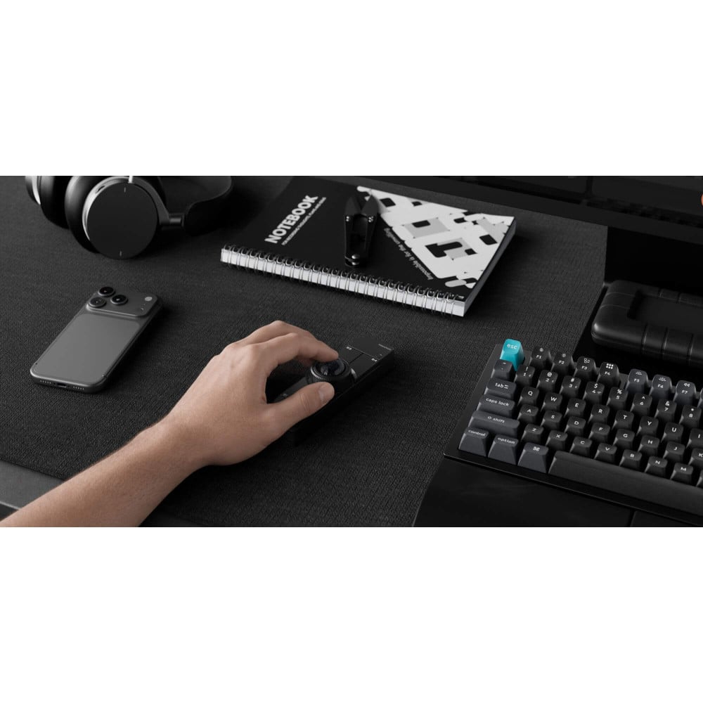 Keychron Nape Pro Wireless Trackball Mouse Black | studioCTRL