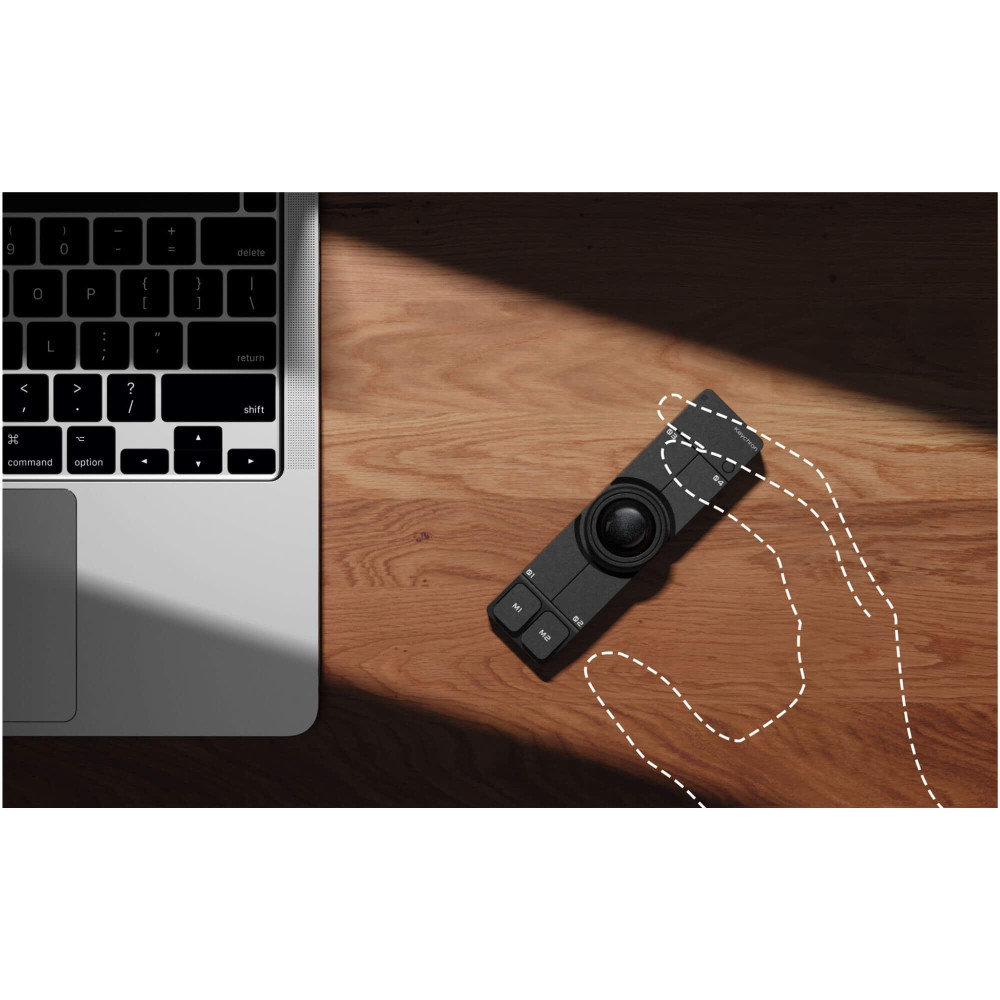 Keychron Nape Pro Trackball sans fil Souris noire | studioCTRL