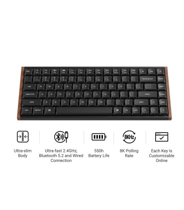Keychron K3 Ultra 8K Banana RGB ISO-CH | studioCTRL