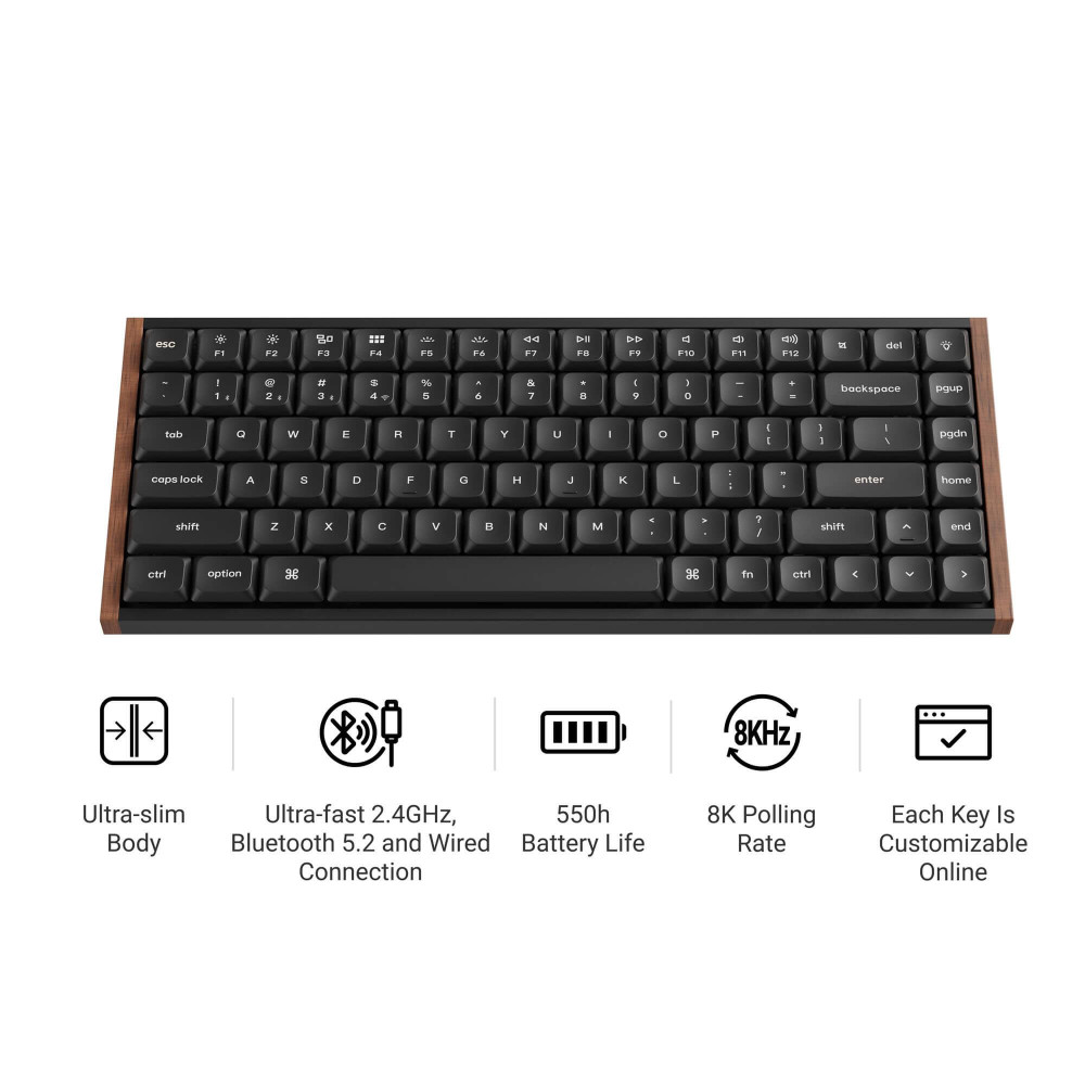 Keychron K3 Ultra 8K Red RGB ISO-CH | studioCTRL