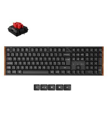 Keychron K5 Ultra 8K Red RGB ISO-CH | studioCTRL