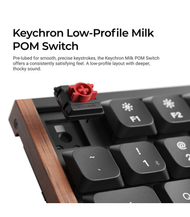 Keychron K5 Ultra 8K Red RGB ISO-CH | studioCTRL