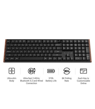 Keychron K5 Ultra 8K Brown RGB ISO-CH | studioCTRL