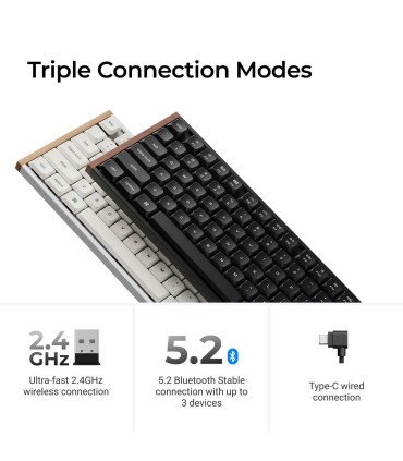 Keychron K5 Ultra 8K Brown RGB ISO-CH | studioCTRL