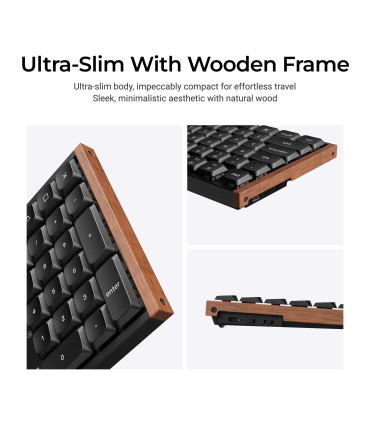 Keychron K5 Ultra 8K Brown RGB ISO-CH | studioCTRL