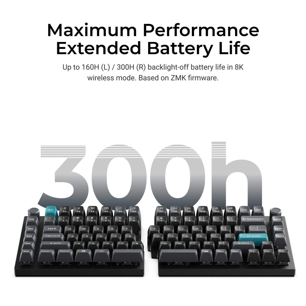 Keychron Q11 Ultra 8K Red ISO-CH Split Tastatur | studioCTRL