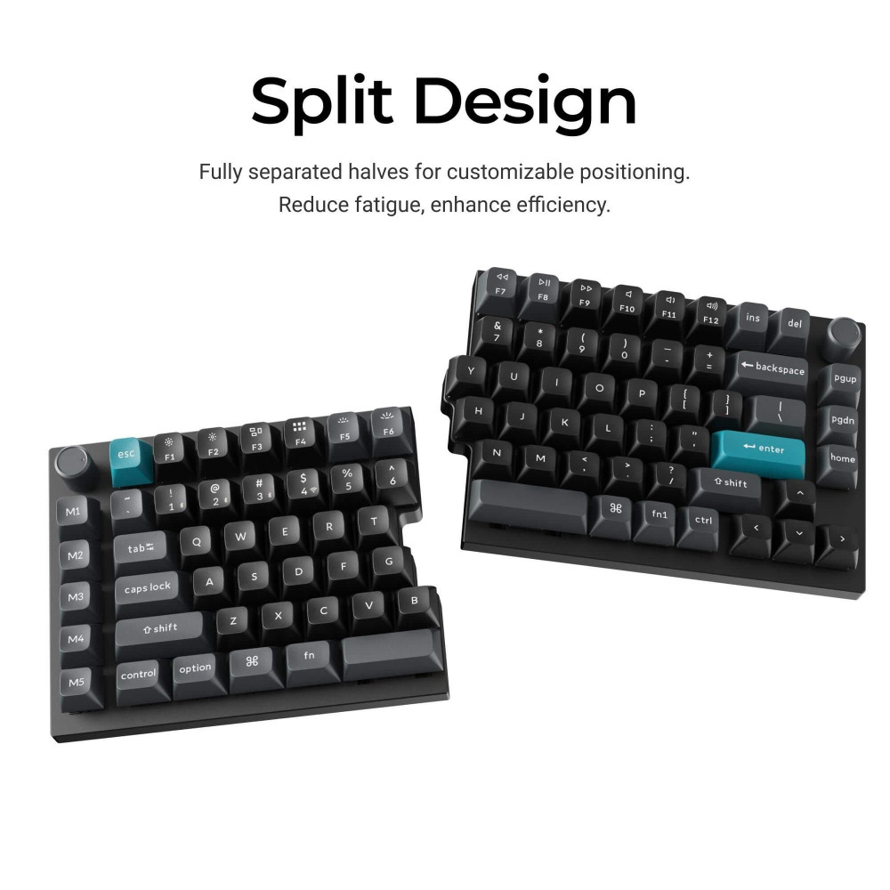 Keychron Q11 Ultra 8K Red ISO-CH Split Tastatur | studioCTRL