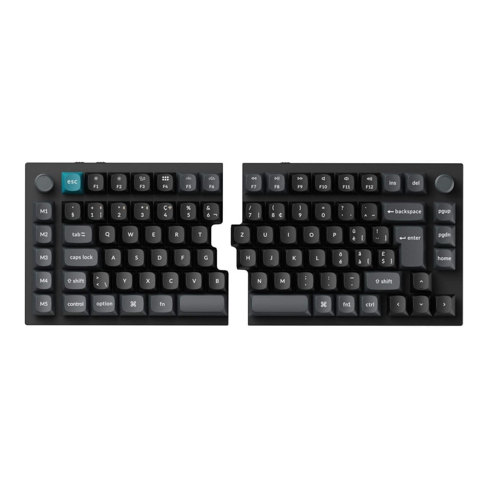 Keychron Q11 Ultra 8K Brown ISO-CH Split Keyboard | studioCTRL