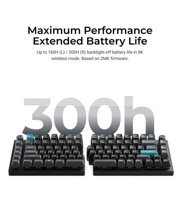 Keychron Q11 Ultra 8K Brown ISO-CH Split Tastatur | studioCTRL