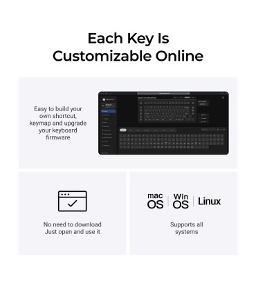 Keychron Q11 Ultra 8K Brown Clavier Split ISO-CH | studioCTRL