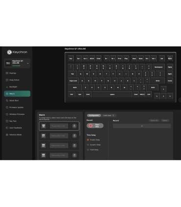 Keychron Q1 Ultra 8K Black Brown Switch ISO-CH | studioCTRL