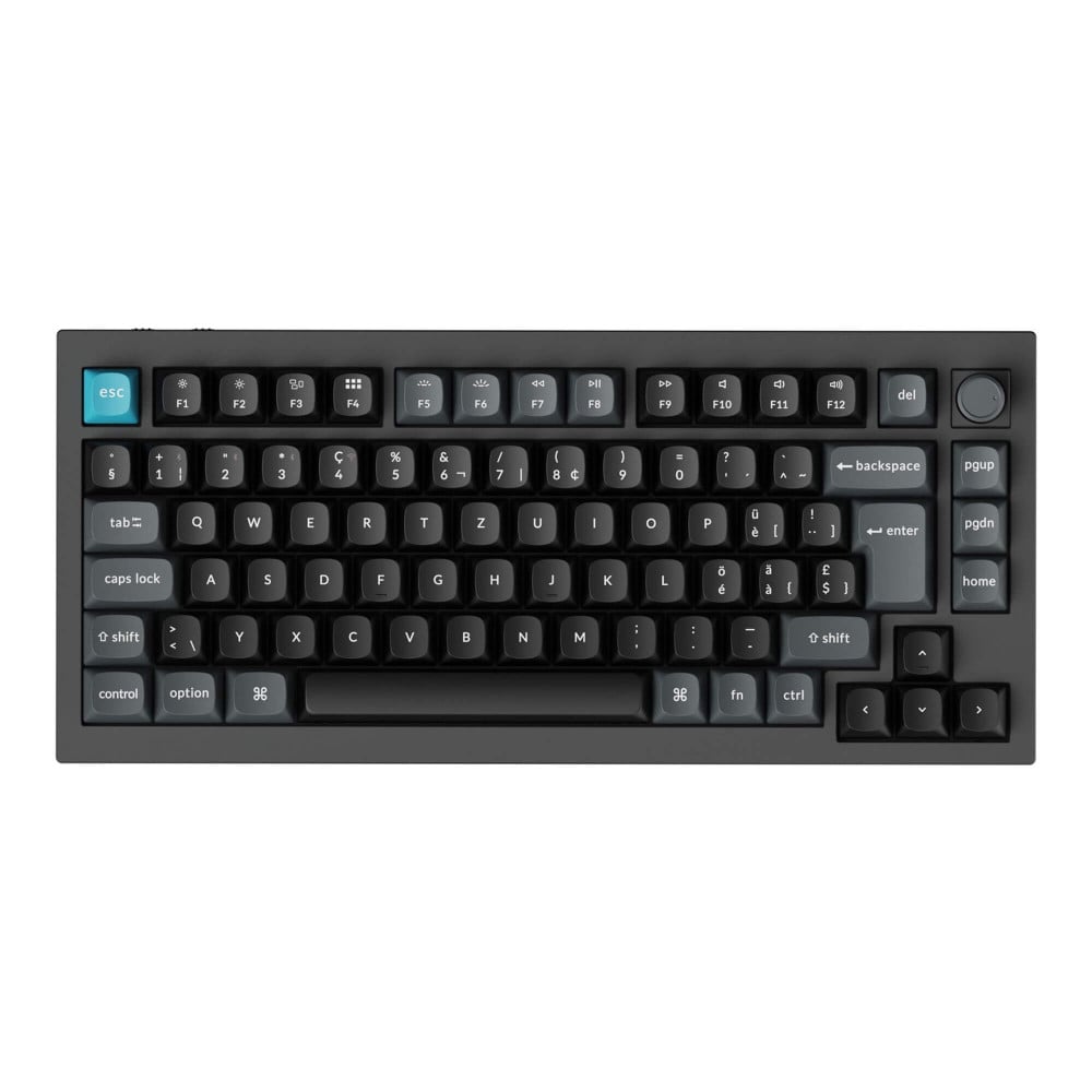 Keychron Q1 Ultra 8K Black Banana Switch ISO-CH | studioCTRL