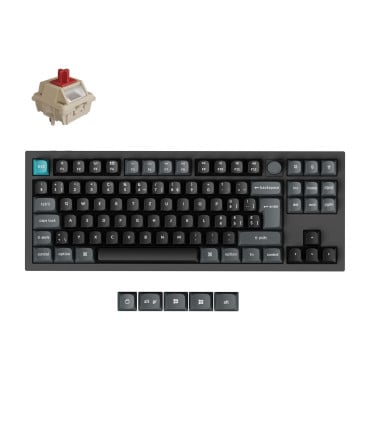 Keychron Q3 Ultra 8K Black Red Switch ISO-CH | studioCTRL
