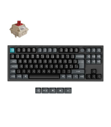 Keychron Q3 Ultra 8K Interrupteur Noir Rouge ISO-CH | studioCTRL