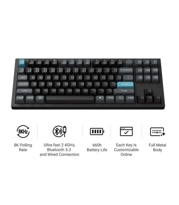 Keychron Q3 Ultra 8K Switch Noir Brun ISO-CH | studioCTRL