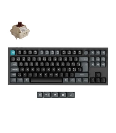 Keychron Q3 Ultra 8K Black Brown Switch ISO-CH | studioCTRL