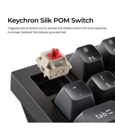 Keychron Q3 Ultra 8K Black Banana Switch ISO-CH | studioCTRL