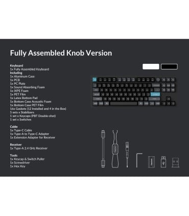 Keychron Q3 Ultra 8K Black Banana Switch ISO-CH | studioCTRL