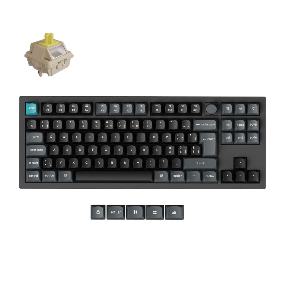 Keychron Q3 Ultra 8K Switch Banane Noire (ISO-CH)