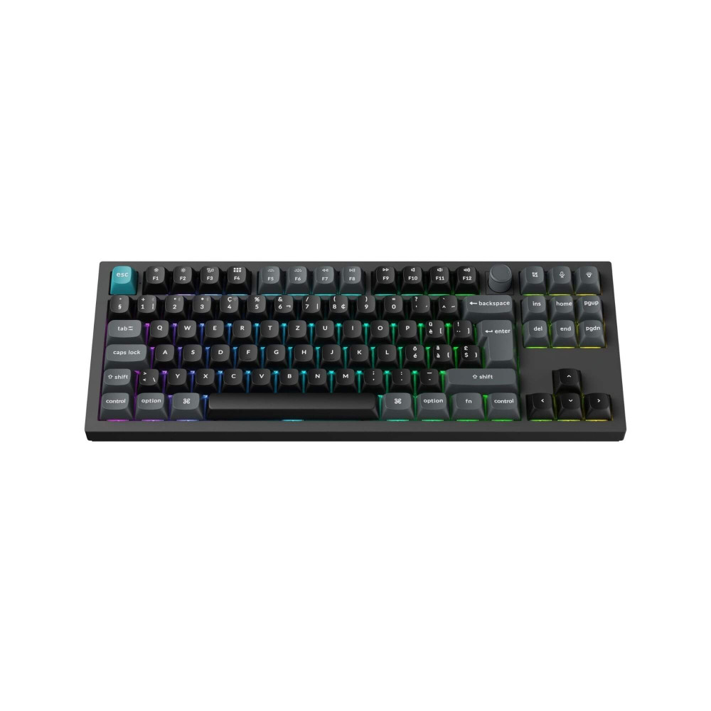 Keychron Q3 Ultra 8K Black Banana Switch ISO-CH | studioCTRL
