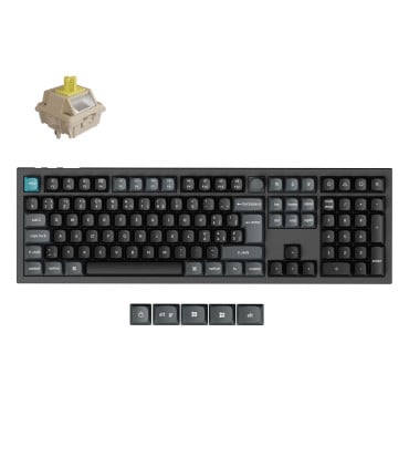 Keychron Q6 Ultra 8K Black Banana Switch ISO-CH | studioCTRL