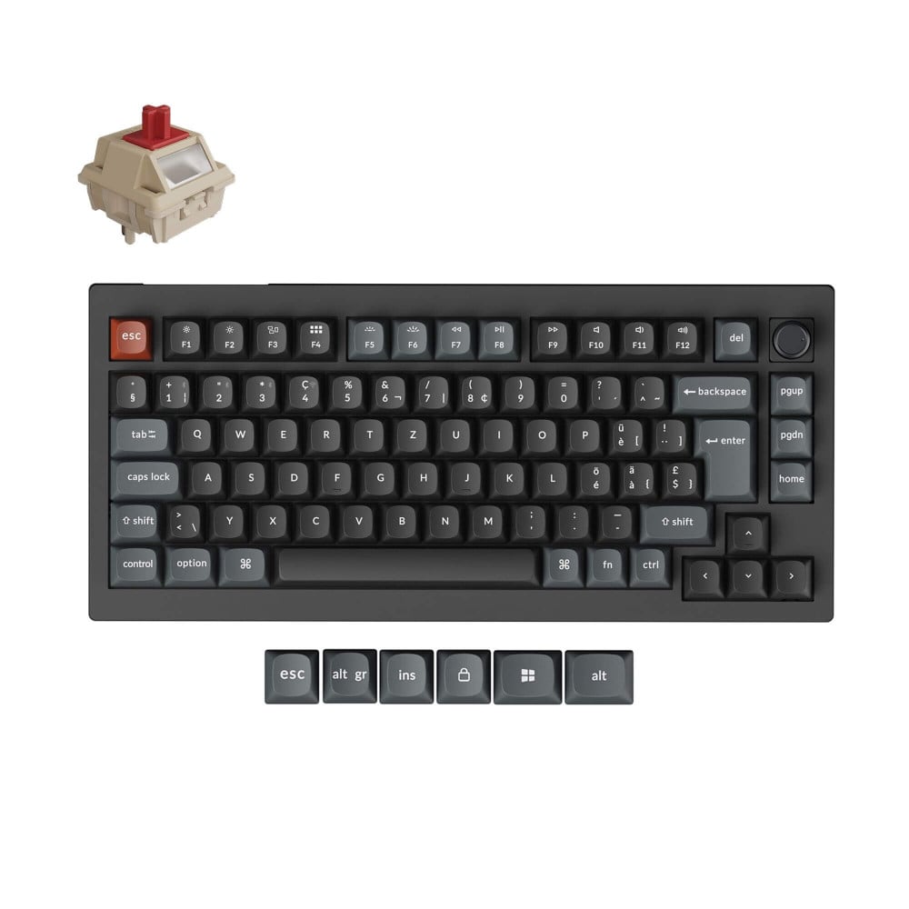 Keychron V1 Ultra 8K Red Switch (ISO-CH)
