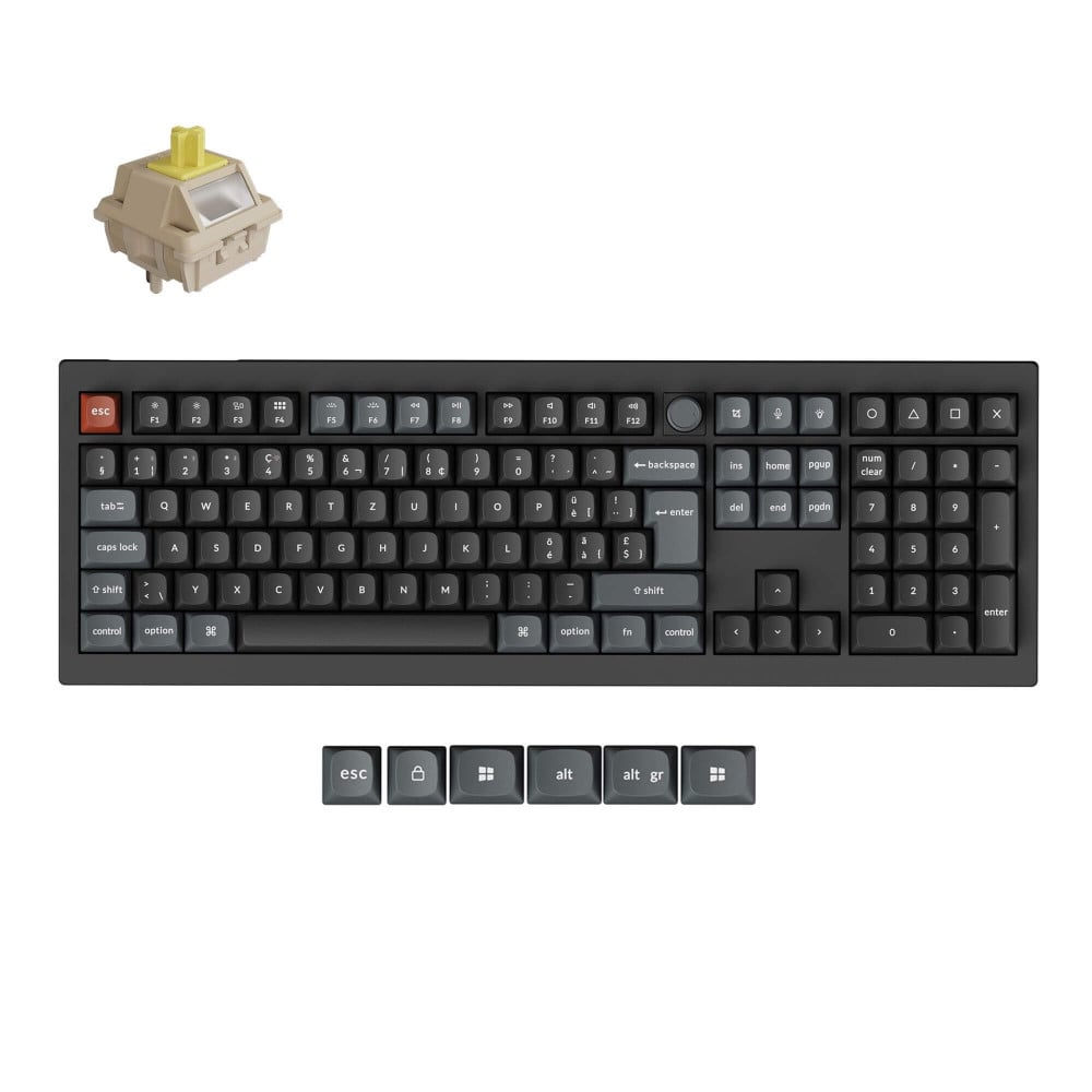 Keychron V6 Ultra 8K Banana Switch (ISO-CH)