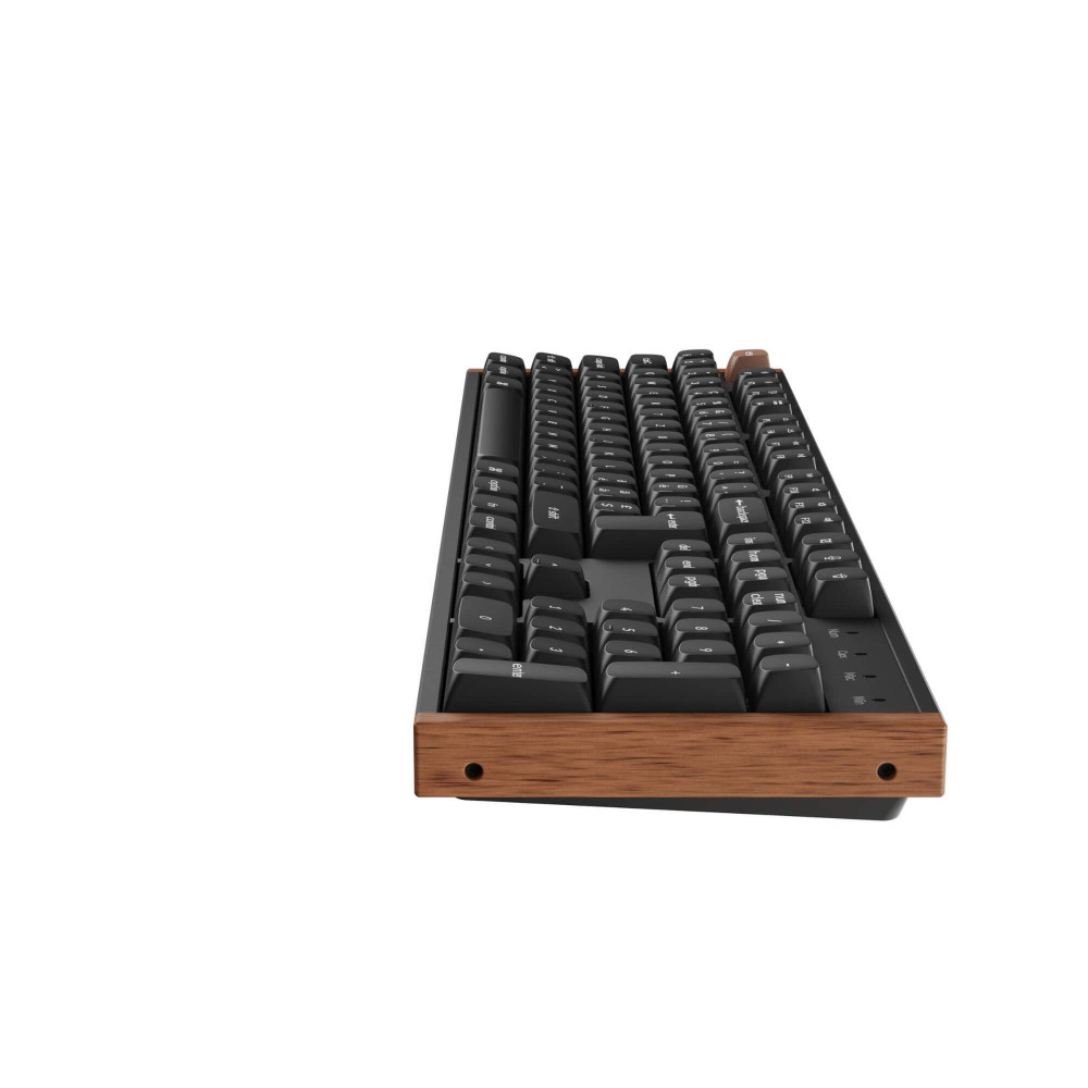 Keychron K10 HE Clavier magnétique ISO-CH en bois noir | studioCTRL