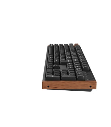 Keychron K10 HE Clavier magnétique ISO-CH en bois noir | studioCTRL