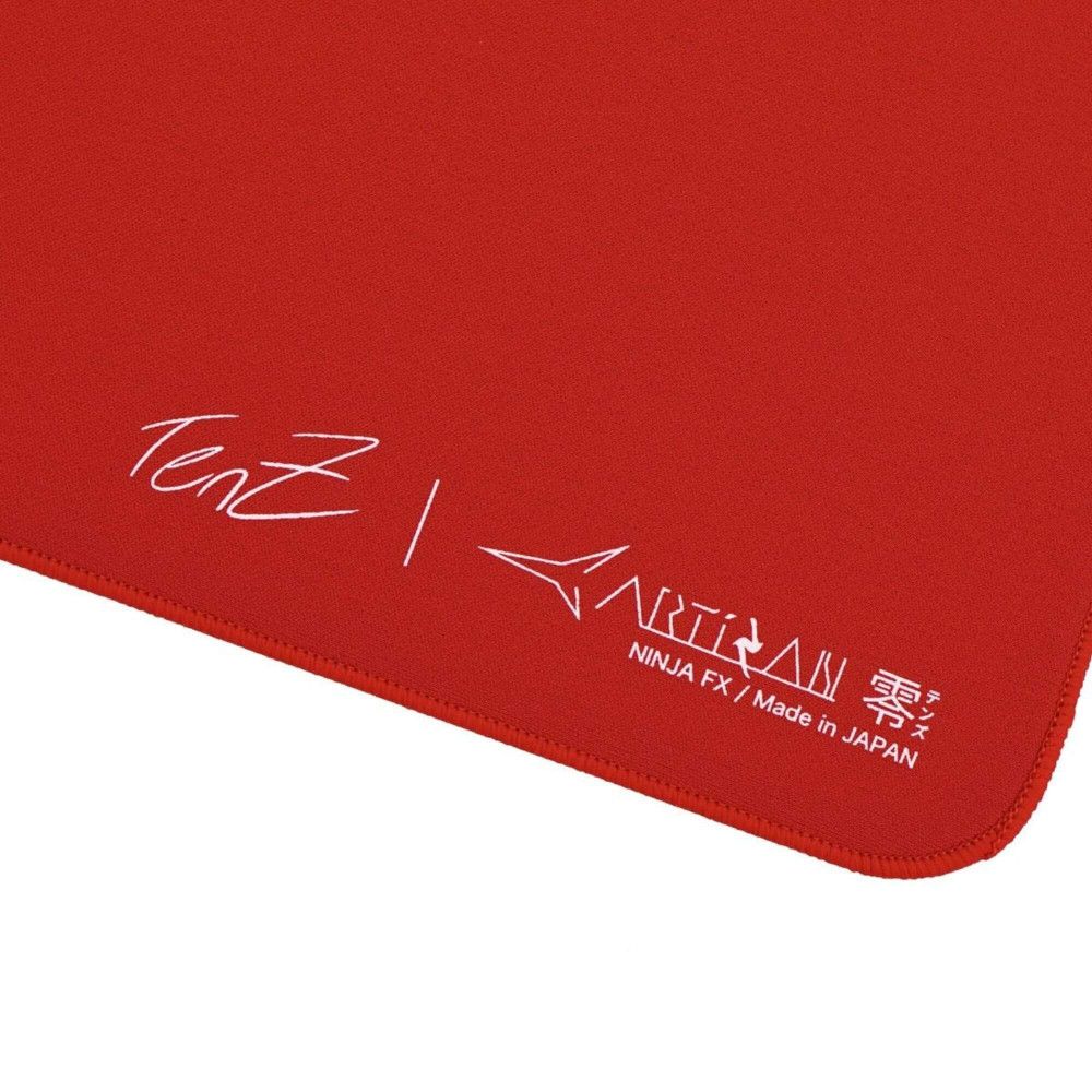 ARTISAN FX ZERO SOFT XL TenZ Red Gaming Mousepad