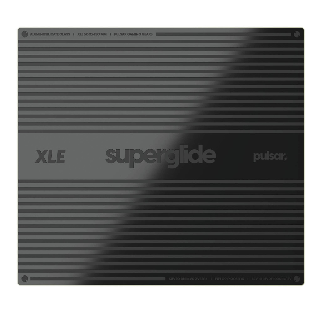Pulsar Superglide Pad 3 XLE Green Type S Glass Mousepad