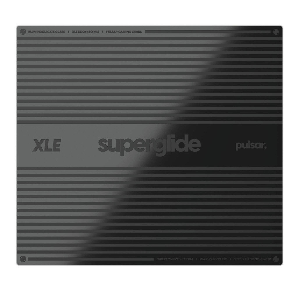 Pulsar Superglide Pad 3 XLE Black Type S tapis de souris en verre