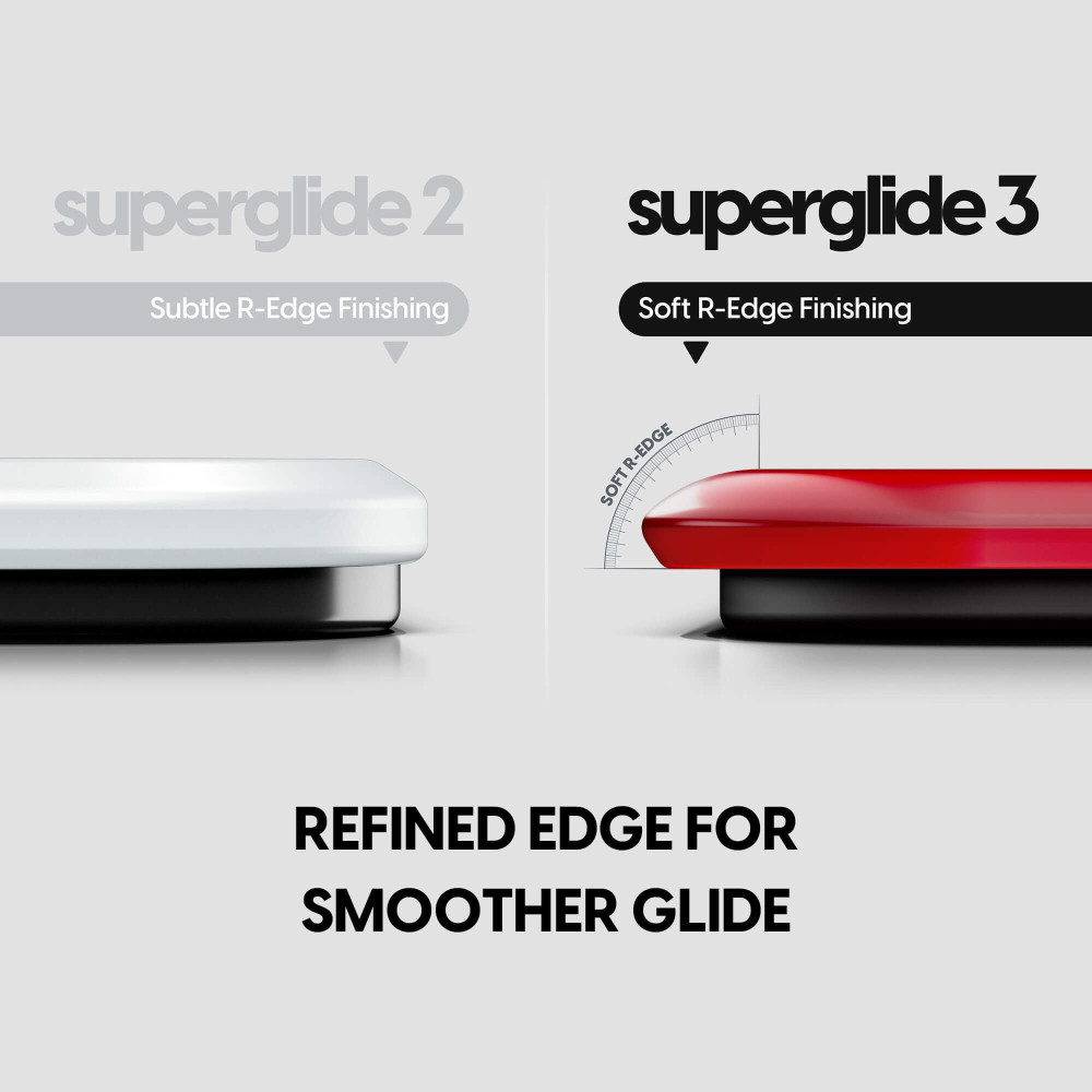 Pulsar Superglide Pad 3 M Red Type S Glas-Mousepad