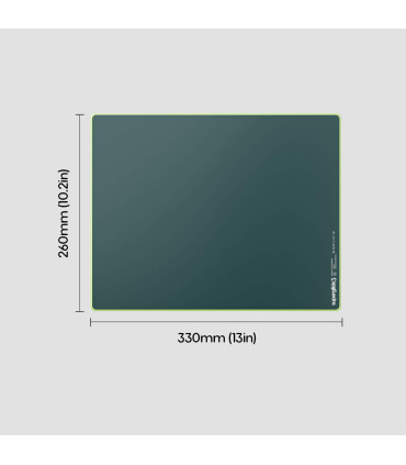 Pulsar Tapis de souris en verre Superglide 3 M Vert Type S