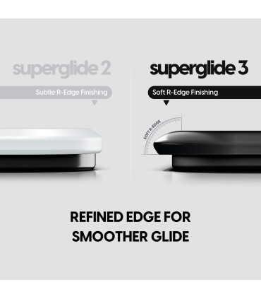 Pulsar Superglide Pad 3 XLE Black Type S tapis de souris en verre