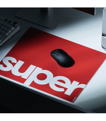 Pulsar Superglide Pad 3 XLE Red Type S Glass Mousepad