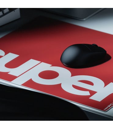 Pulsar Superglide Pad 3 XLE Red Type S Glass Mousepad