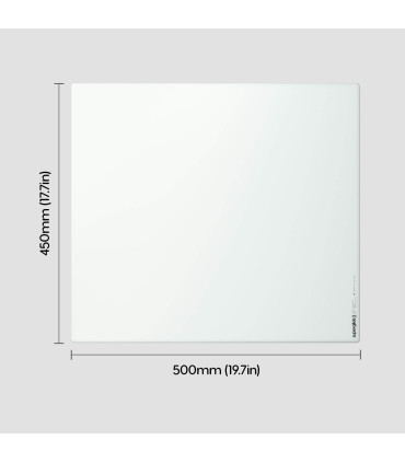 Pulsar Superglide Pad 3 XLE White Type S Glass Mousepad